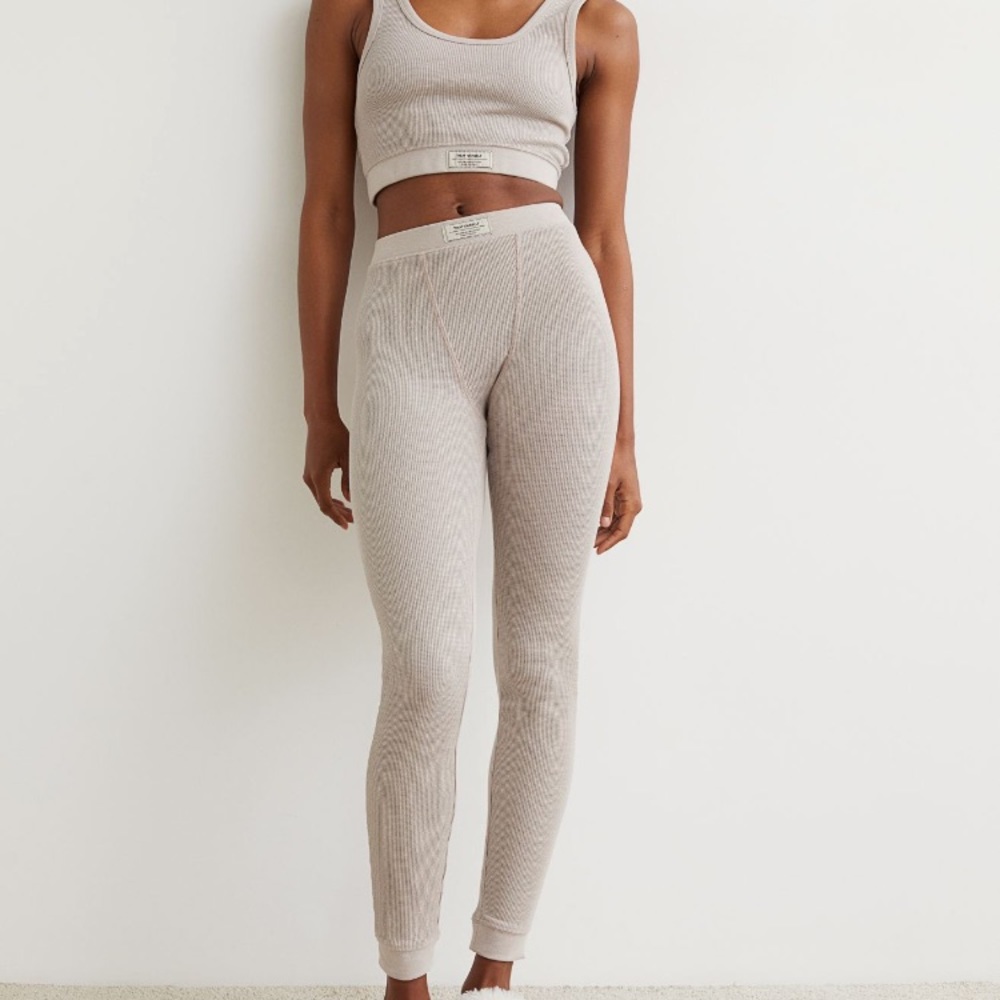 Waffled two piece h&m set BRAND NEW